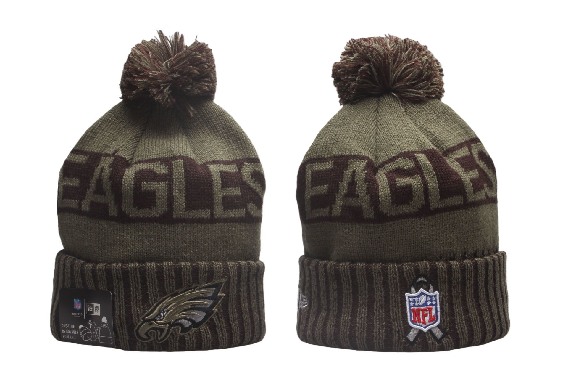 2026 NFL Philadelphia Eagles Hat beanie style 01->->Sports Caps